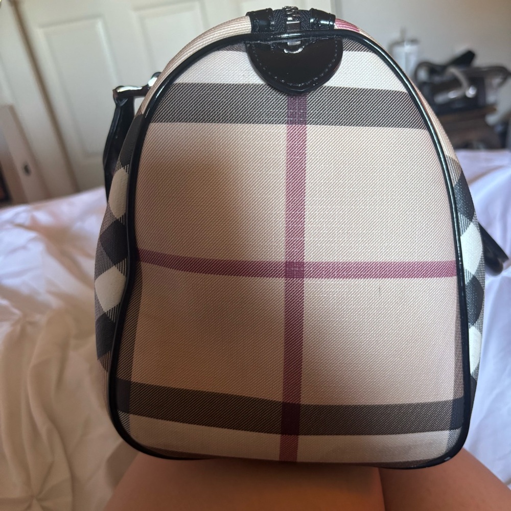 Burberry Nova Check Bowling Bag - Picture 5 of 8